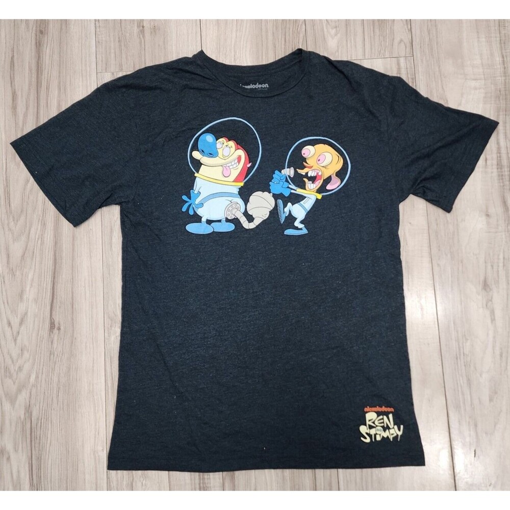 Nickelodeon Ren And Stimpy Adult Size XL Shirt Loot Crate Lootwear